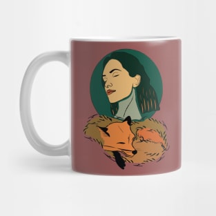 The Girl and the Fox Mug